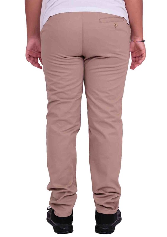 Simisso Çocuk Kanvas Pantolon 722 | Krem - Thumbnail