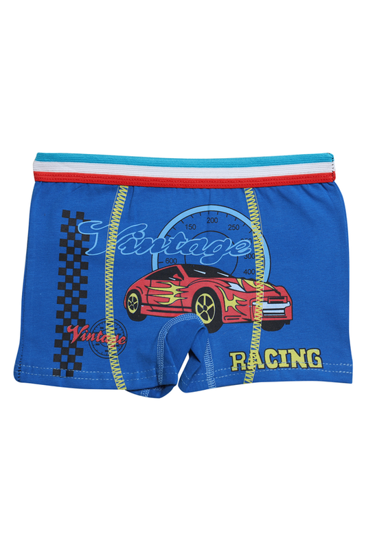 Hafız - Baskılı Erkek Çocuk Boxer 8007-3 | Saks