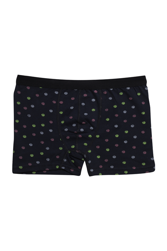 Menbox - Desenli Erkek Çocuk Boxer 3001 | Lacivert