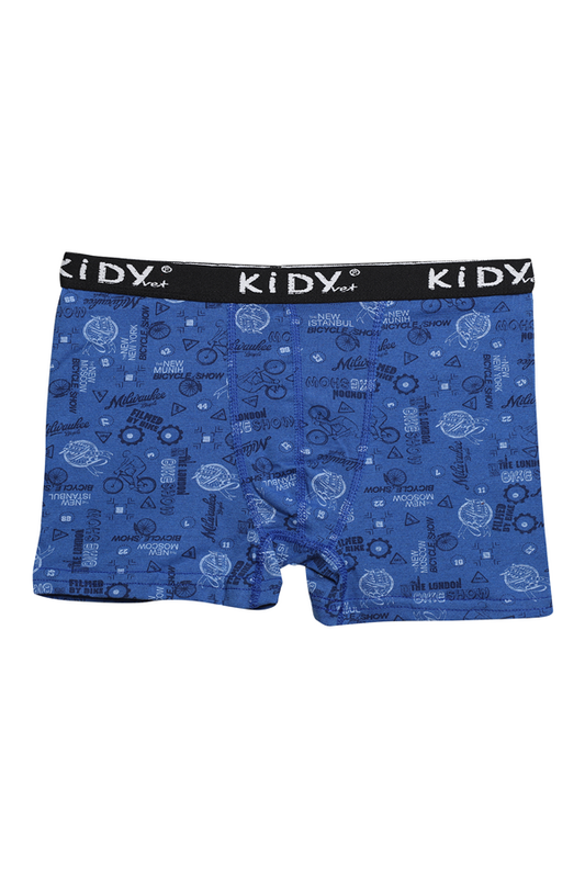 Ören Yıldız - Likralı Empirme Çocuk Boxer 1638-2 | Saks