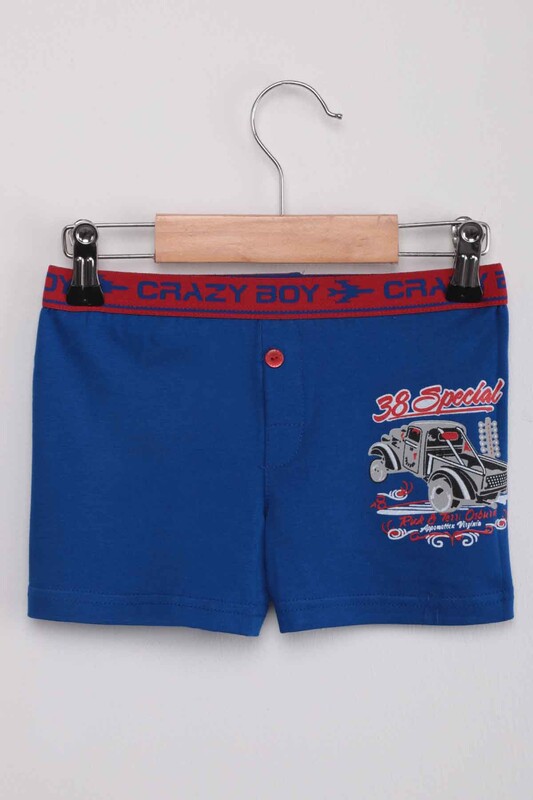 TUTKU - Tutku Special Yazı Baskılı Erkek Çocuk Boxer 253 | Saks