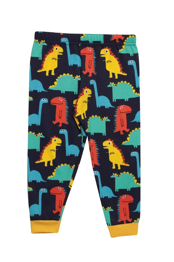 Dinazor Baskılı Erkek Çocuk Pijama Takımı 2231 | Lacivert