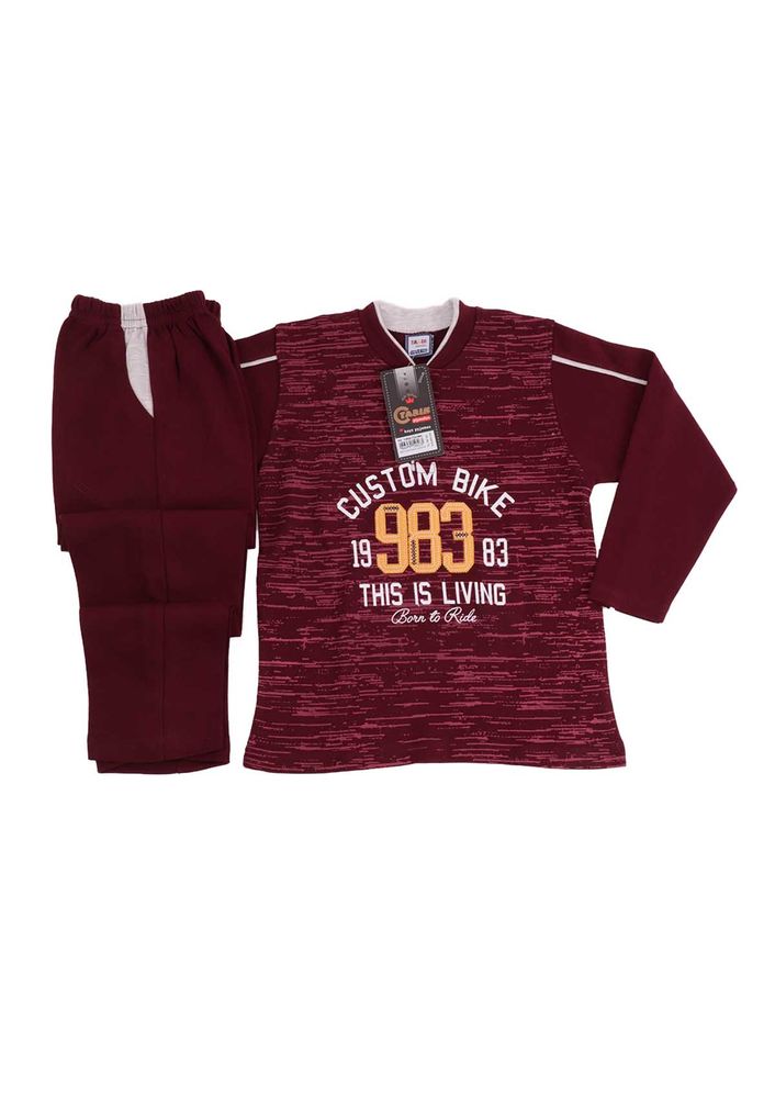 Simisso Pijama Takımı 983 | Bordo