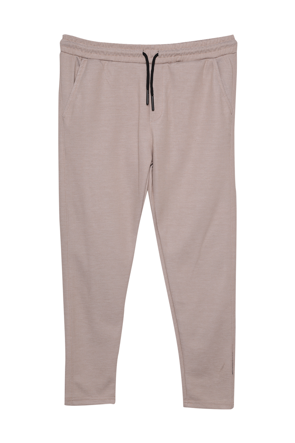 Erkek Düz Paça Pantolon 3520 | Krem