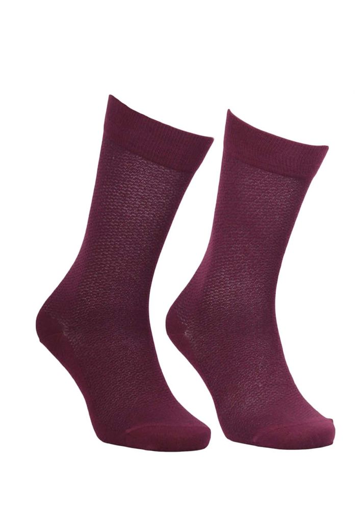 Jiber Bambu Çorap 5501 | Bordo