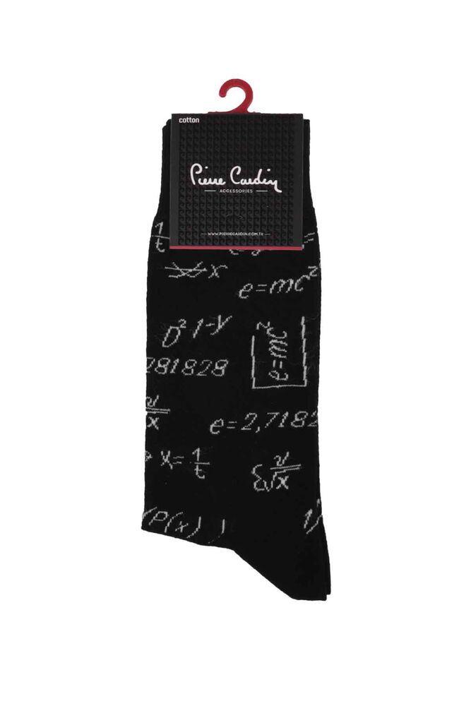 Pierre Cardin Einstein Desenli Erkek Çorap 204 | Siyah