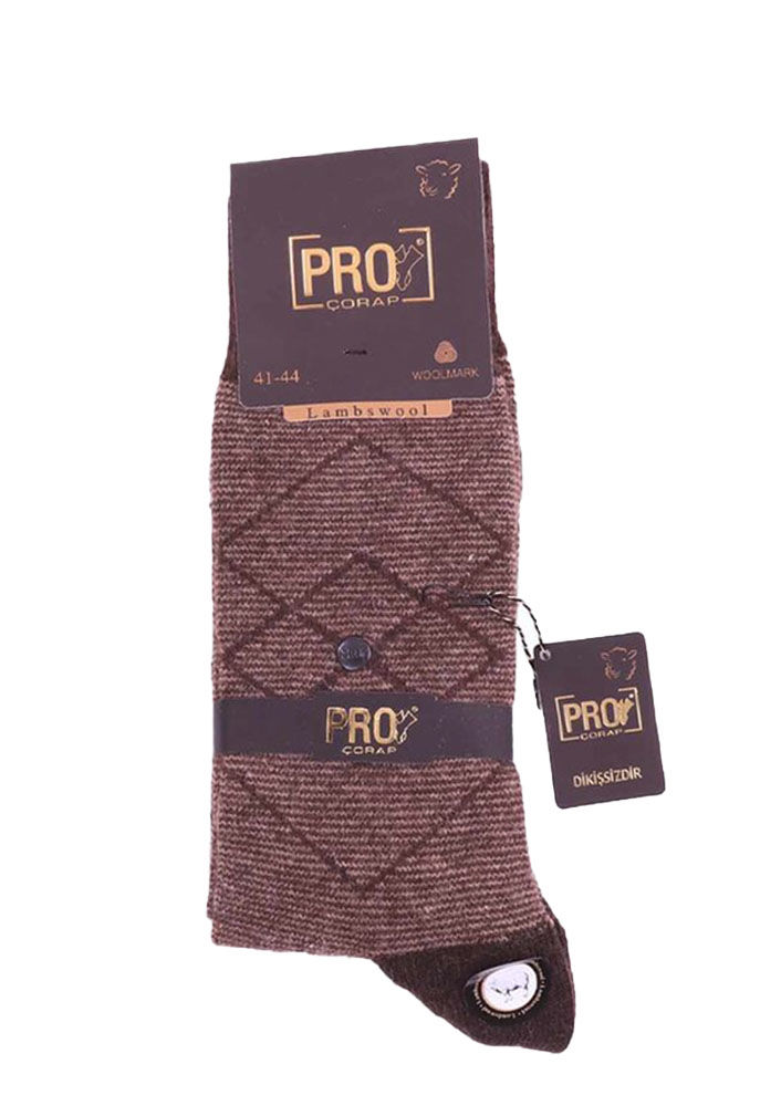 Pro Yün Çorap 13610 | Kahverengi