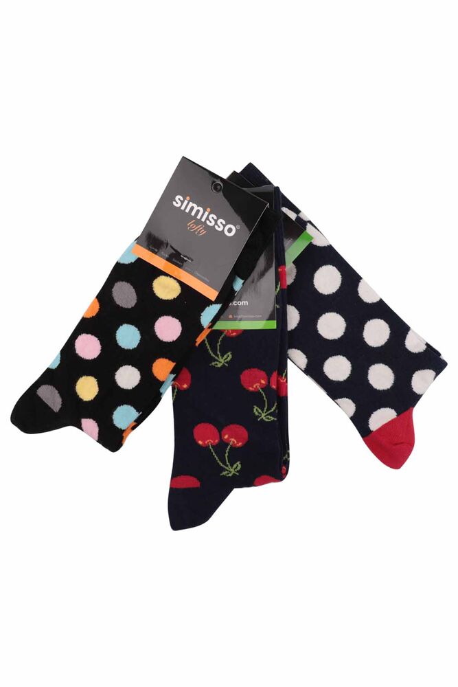 Simisso Renkli Çorap Seti 3'lü | Set 16