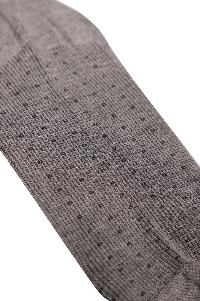Erkek Bambu Patik Çorap 4180-2 | Gri