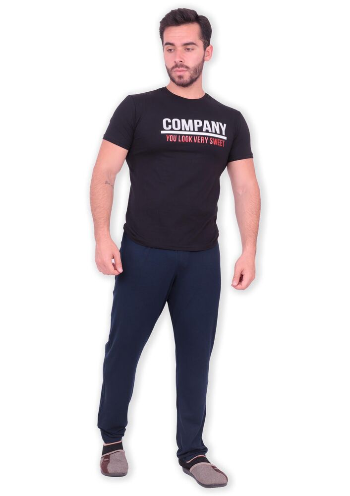 Jiber Modal Tek Alt Erkek Pijama 4633 | Lacivert