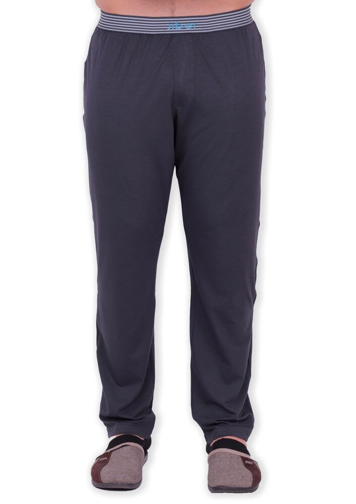 Jiber Modal Tek Alt Erkek Pijama 4633 | Füme