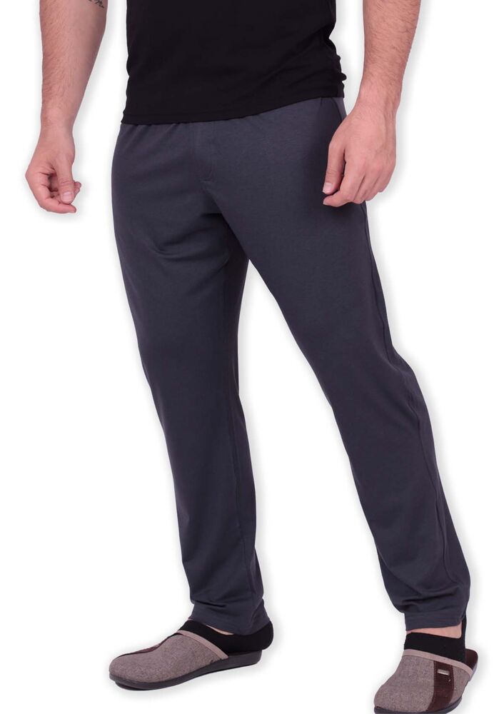 Jiber Modal Tek Alt Erkek Pijama 4633 | Füme