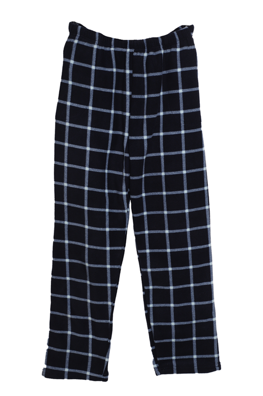 SUDE - Kareli Erkek Polar Pijama Altı 9336 | Lacivert