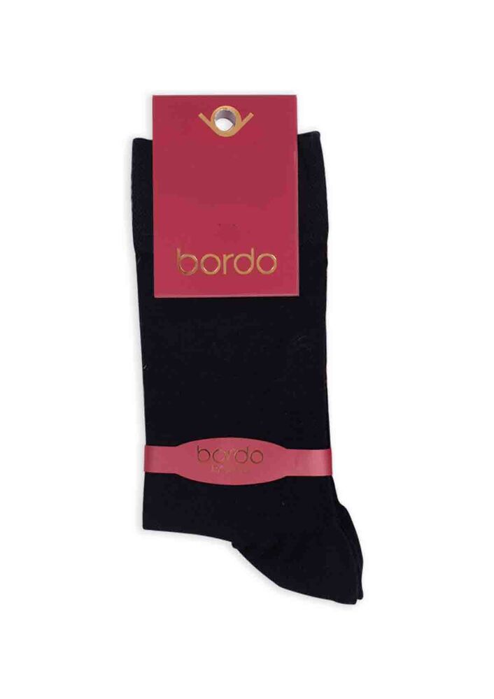Bordo Bambu Dikişsiz Erkek Çorap GBK1002 | Siyah