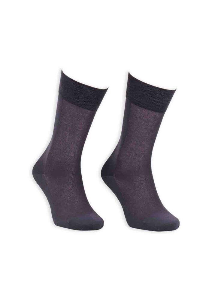 Bordo Cotton Dikişsiz Erkek Çorap SM31007-03 | Füme