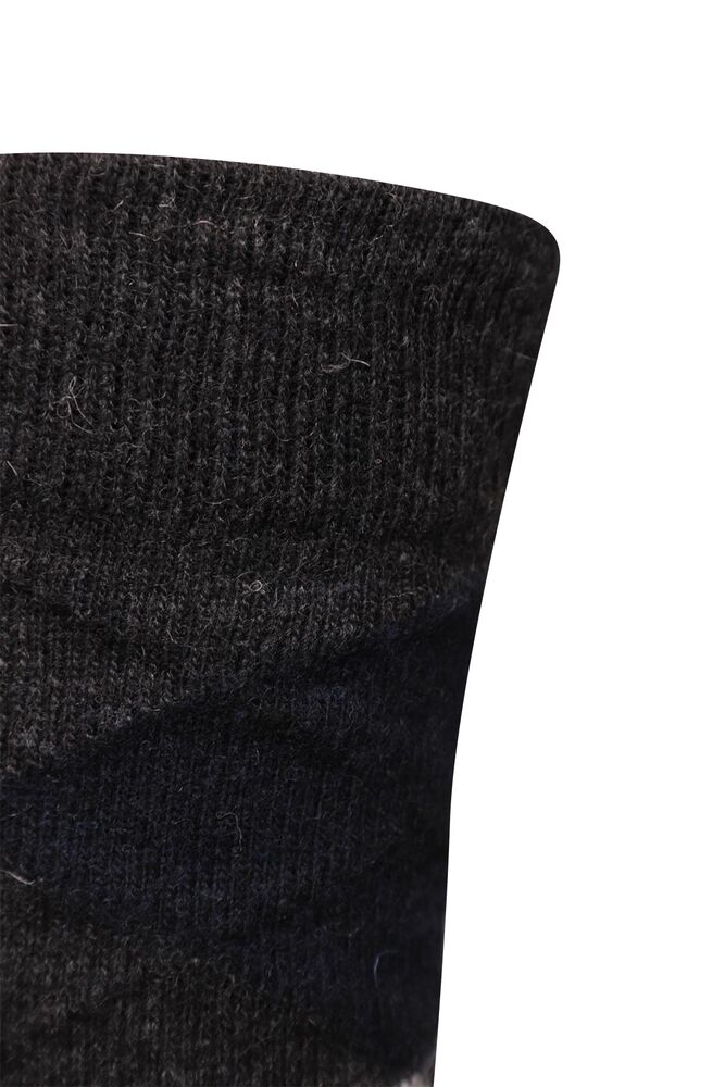 Erkek Lambswool Soket Çorap 50000-1 | Antrasit