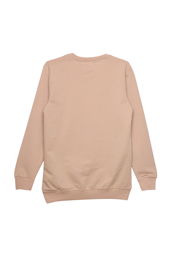 2 İplik Erkek Sweatshirt 9008 | Kahve
