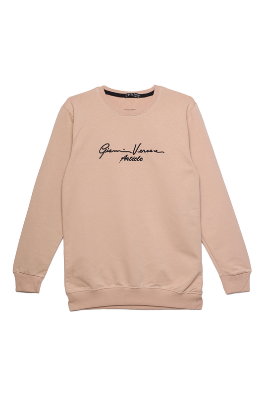 By Twens - 2 İplik Erkek Sweatshirt 9008 | Kahve