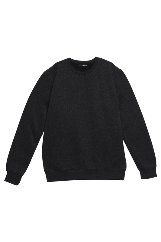 SİMİSSO - Şardonlu Erkek Sweatshirt 3780 | Antrasit