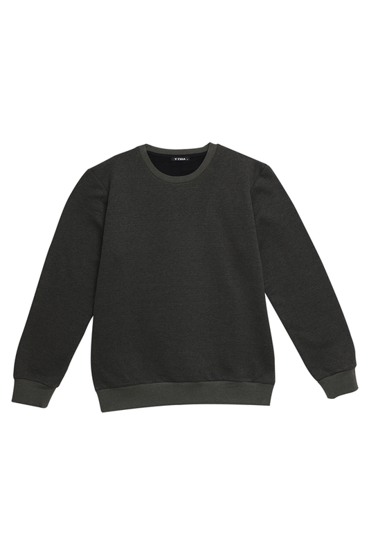 SİMİSSO - Şardonlu Erkek Sweatshirt 3780 | Haki