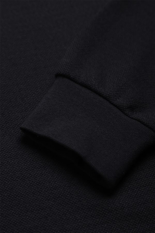 Şardonlu Erkek Sweatshirt 3780 | Siyah