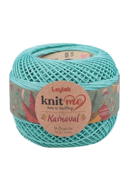 LEYLAK - Knit me Karnaval El Örgü İpi Yeşil 00054 50 gr.