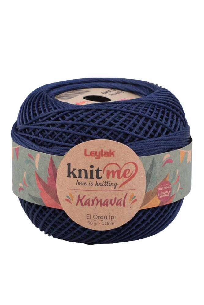 Knit me Karnaval El Örgü İpi Açık Lacivert 03049 50 gr.