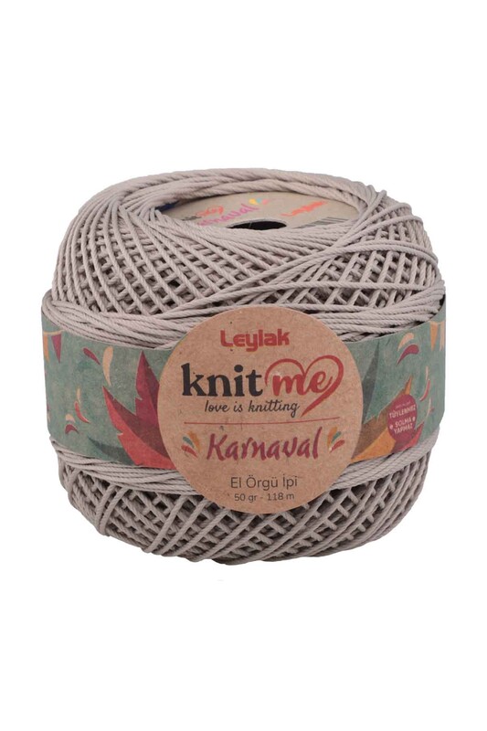 LEYLAK - Knit me Karnaval El Örgü İpi Taş 04029 50 gr.