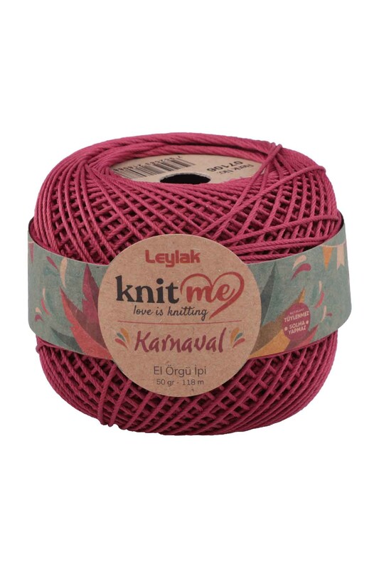 LEYLAK - Knit me Karnaval El Örgü İpi Vişne Çürüğü 07106 50 gr.
