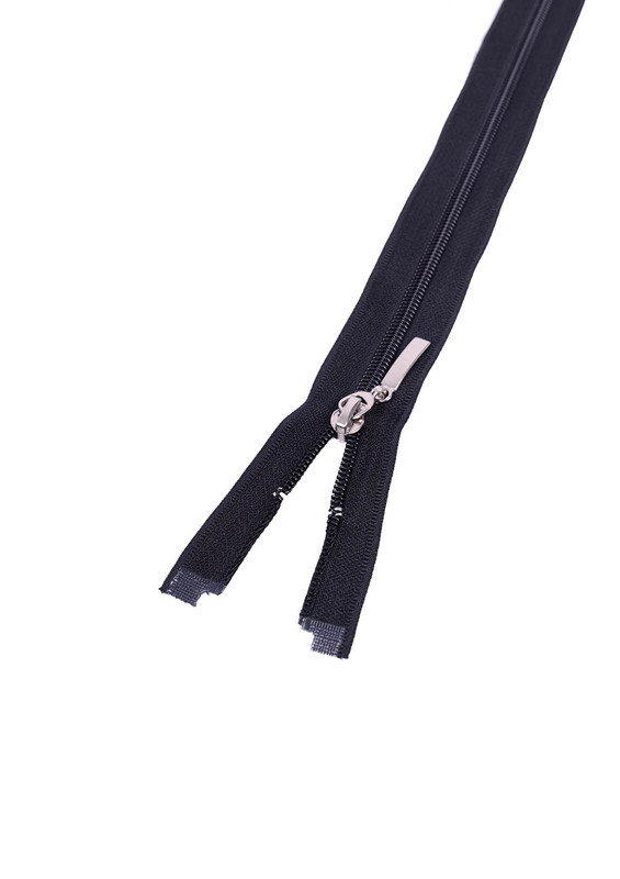 Simisso Ferace Fermuarı Siyah - Thumbnail