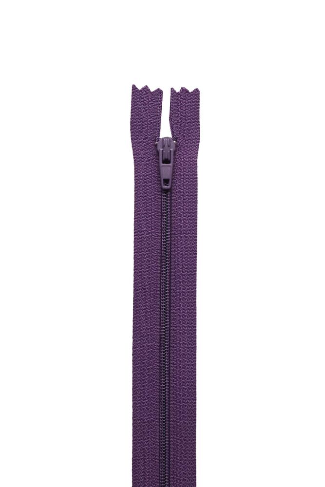 Etek Fermuarı 20 cm Mor 03