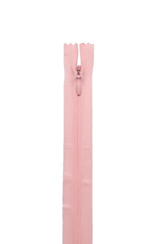 SİMİSSO - Gizli Etek Fermuarı 35 Açık Pembe 20 cm
