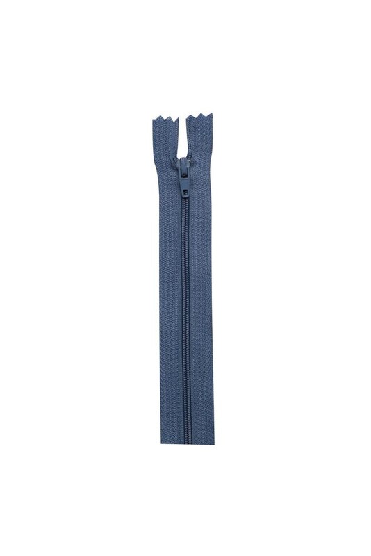SİMİSSO - Etek Fermuarı 18 cm İndigo
