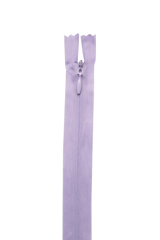 SİMİSSO - Gizli Etek Fermuarı 59 Lila 20 cm