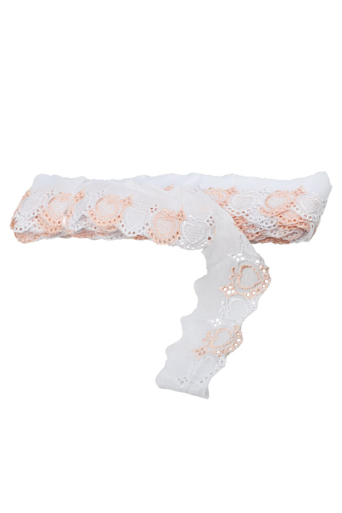 Scalloped Lace Trim | Peach