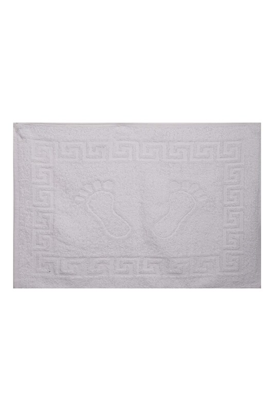 SİMİSSO - Patterned Foot Towel 50*70 White