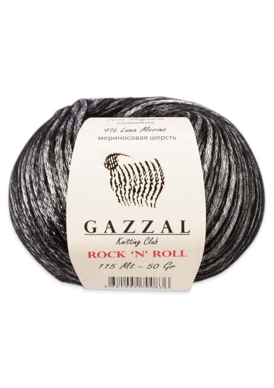 Gazzal - Пряжа Gazzal Rock 'N' Roll 50г./13285