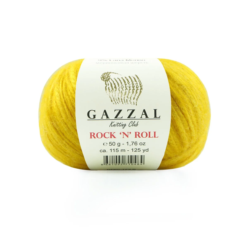 Gazzal - Пряжа Gazzal Rock 'N' Roll 50 г./13908