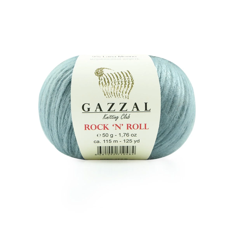 Gazzal - Пряжа Gazzal Rock 'N' Roll 50 г./13904