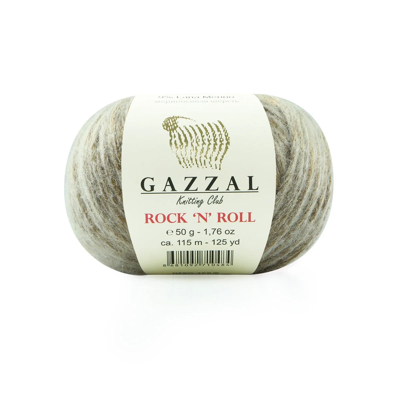 Gazzal - Пряжа Gazzal Rock 'N' Roll 50г./4202