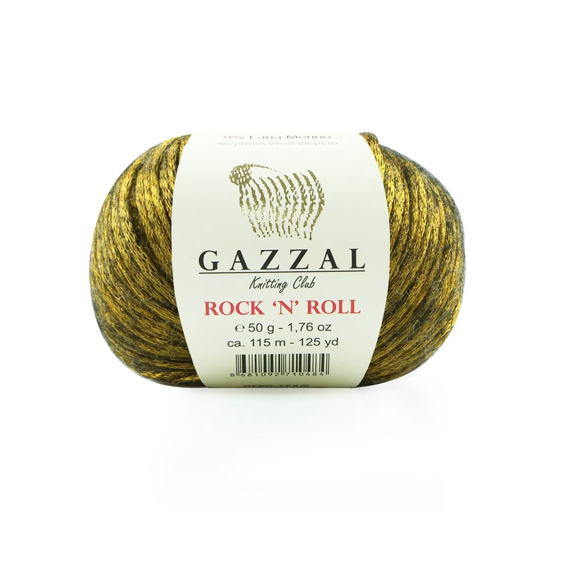 Gazzal - Пряжа Gazzal Rock 'N' Roll 50г./13900