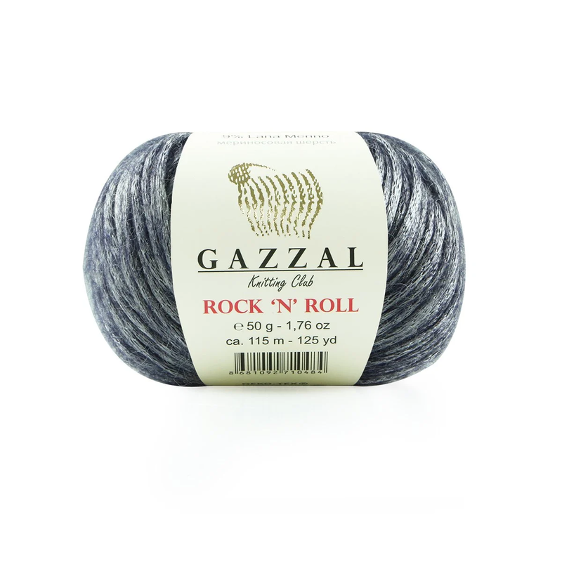 Gazzal - Пряжа Gazzal Rock 'N' Roll 50г./13254