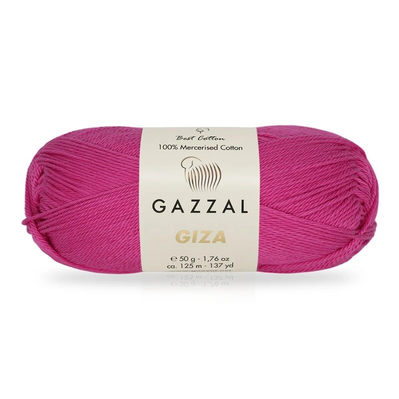 Gazzal - Пряжа Gazzal Giza 50 г./Фуксия 2469