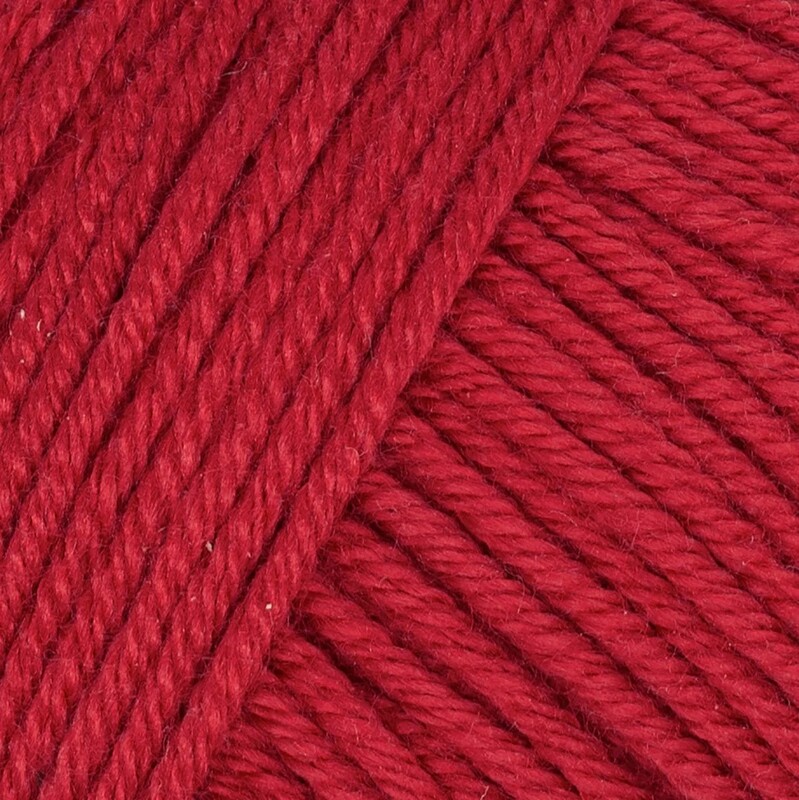 Пряжа Gazzal Baby Cotton 25 /Красный 3439 - Thumbnail