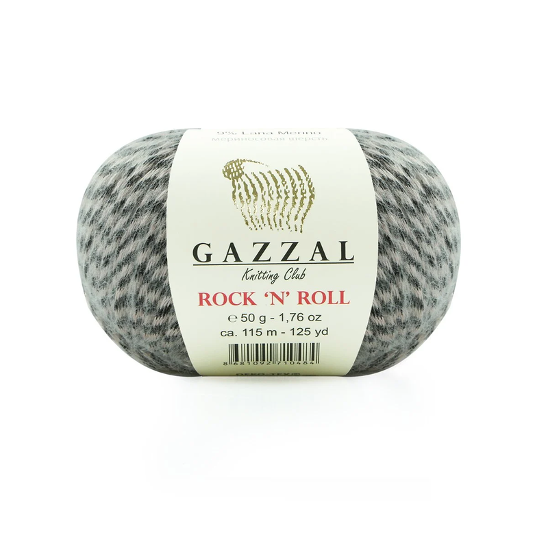 Gazzal - Gazzal Rock N Roll El Örgü İpi | Gri 13954