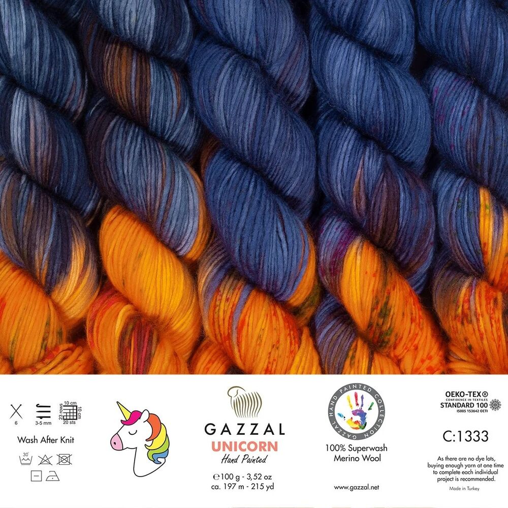 Gazzal Unicorn El Örgü İpi Magma 1333