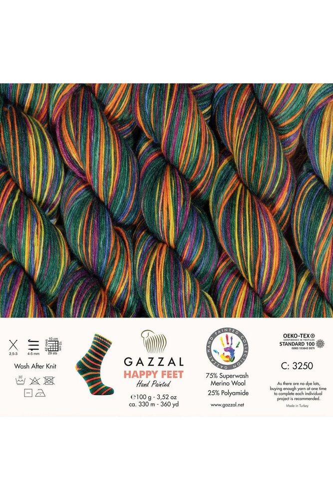 Gazzal Happy Feet El Örgü İpi 3250