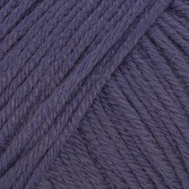 Gazzal Baby Cotton XL El Örgü İpi Koyu Lila 3440 - Thumbnail