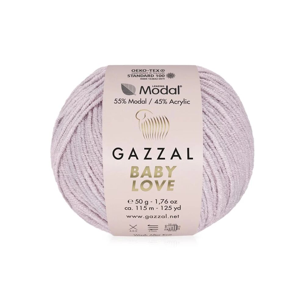 Gazzal Baby Love El Örgü İpi | Lila 1625