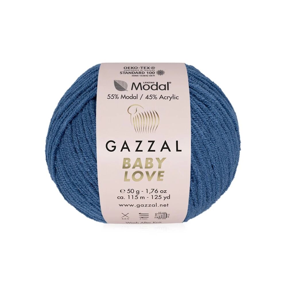 Gazzal Baby Love El Örgü İpi | Denim 1622